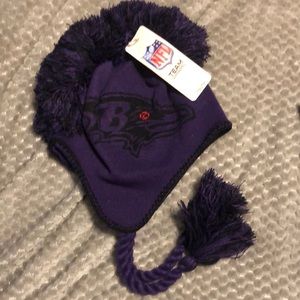 NEW Youth NFL Ravens Beanie